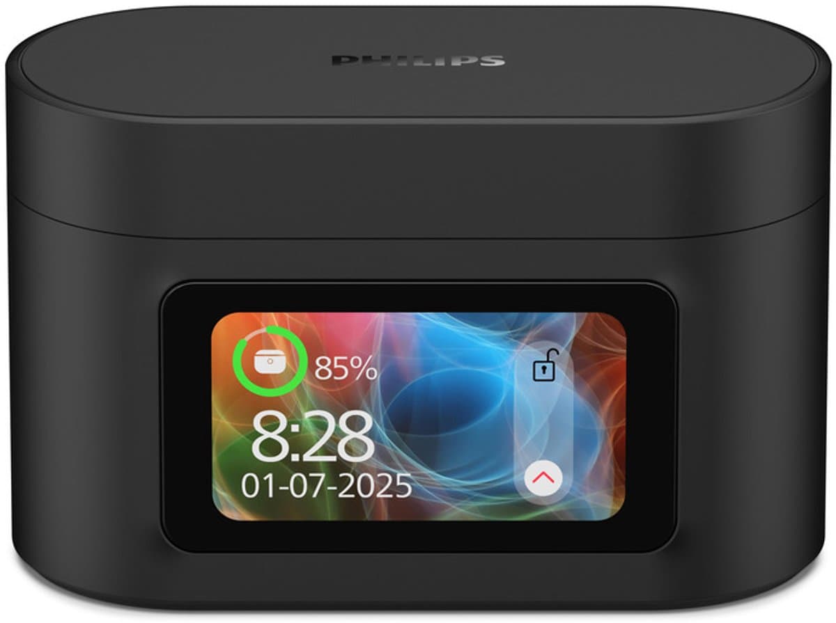 PHILIPS TAT6000BK/00 - True wireless oordopjes - 28 uur afspeeltijd - App control - IPX5 - Bluetooth 5.4 - Ruisonderdrukking - Slimme oplaad etui - 4-mic technologie - Multipoint - Zwart — afbeelding 1