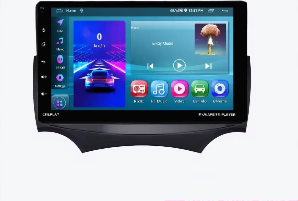 Geschikt voor Ford Ka | 2007 - 2016 | Carplay & Android auto | 2GB & 64GB — afbeelding 1