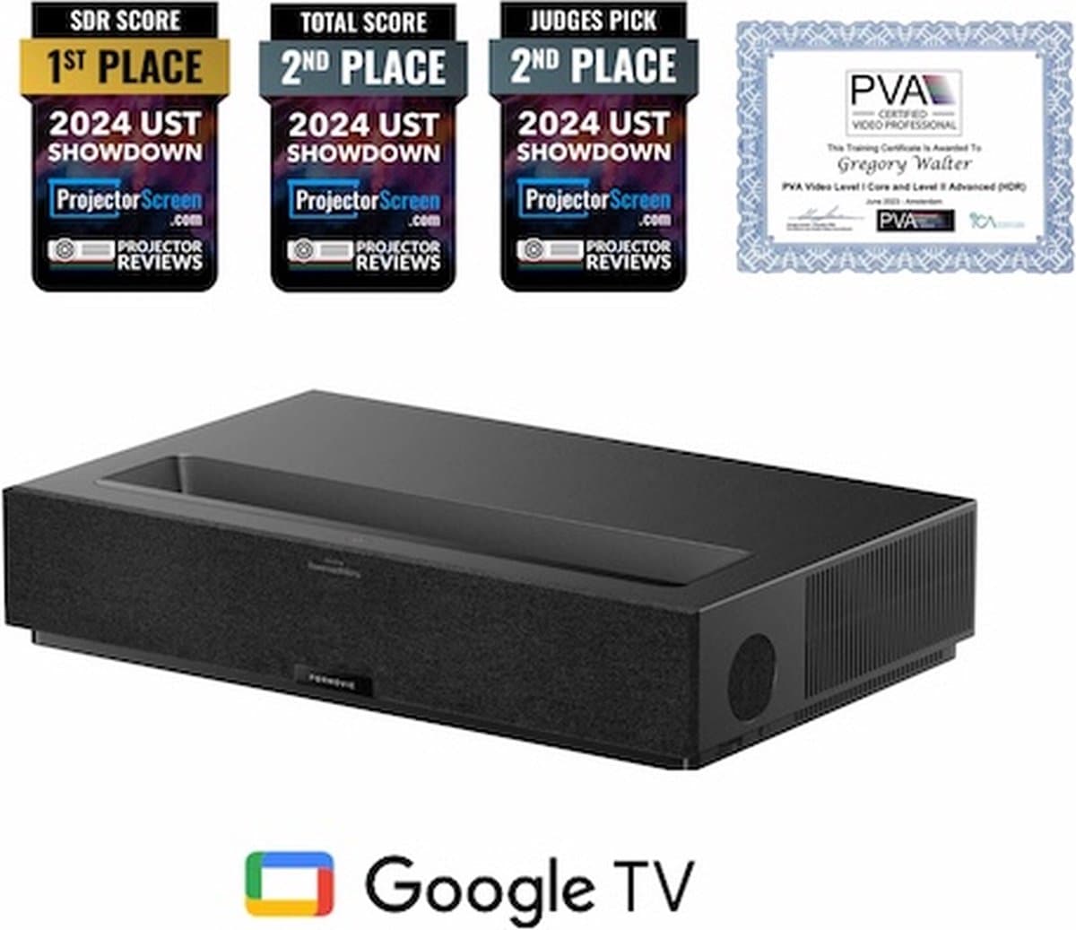 Formovie Theater Premium Laser TV UST 4k projector 2200 ISO lumen — afbeelding 1