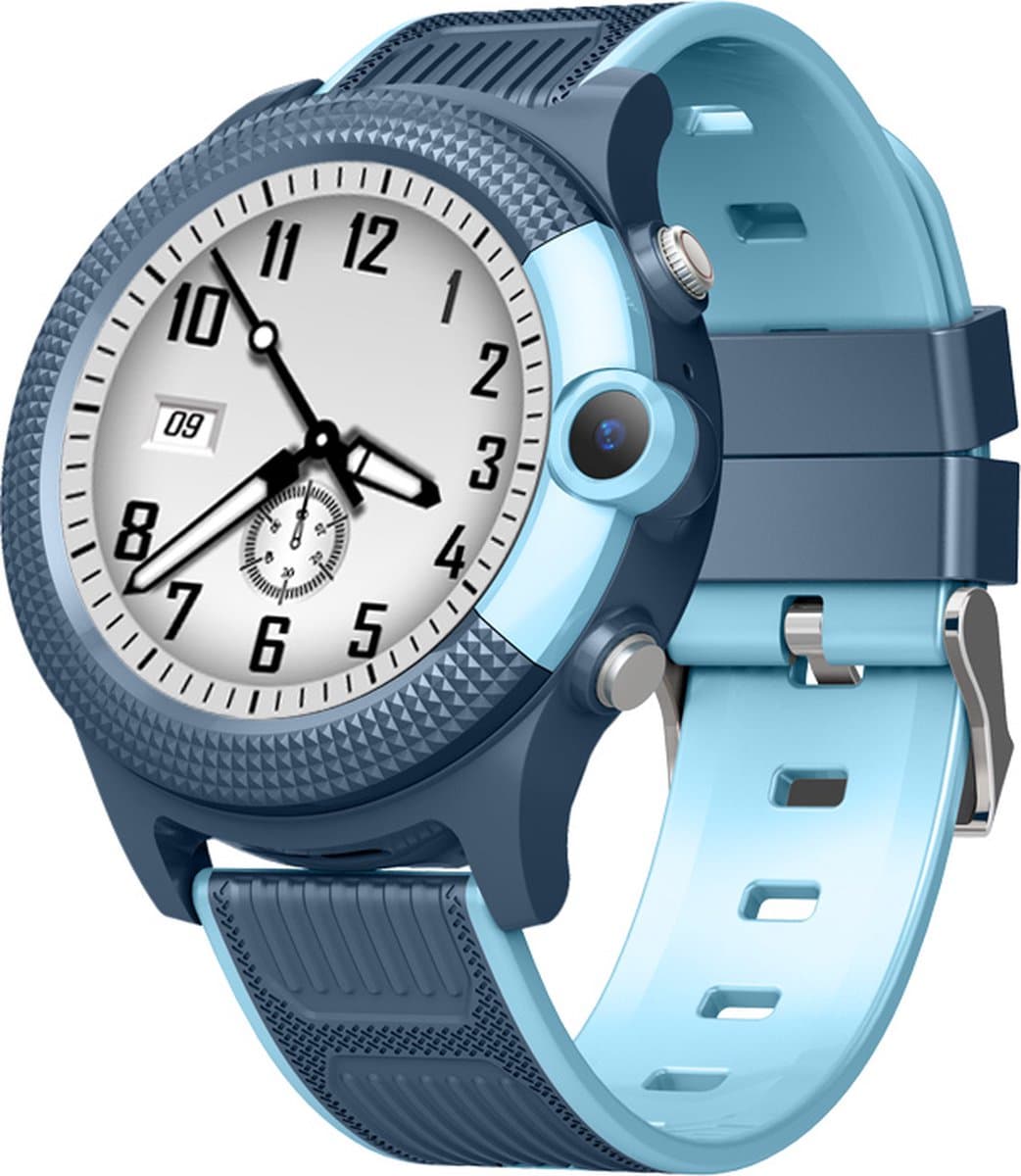 Watcher VI touch 4G smartwatch - kinder GPS horloge - met camera - incl. SIM-kaart - blauw — afbeelding 1