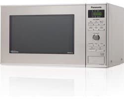 Inverter Magnetron met Grill - 1000 Watt, 23L, Roestvrij Staal