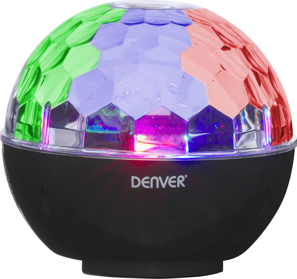 Denver BTL-65 - Bluetooth speaker - Disco licht - Zwart — afbeelding 1