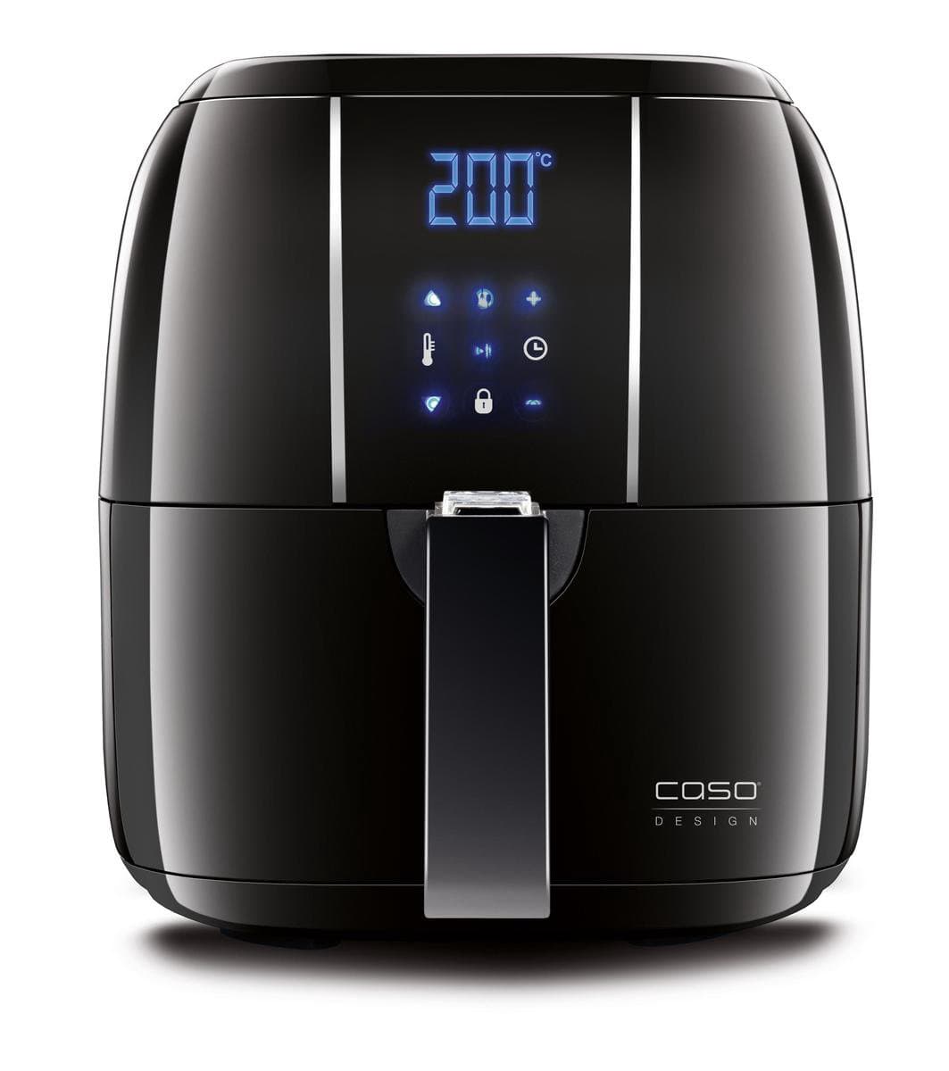 CASO AF200 Hetelucht Friteuse – 3L, 1400W, Sensor-Touch Bedieningspaneel, 6 Automatische Programma’s, RVS Binnenkant, Veiligheidsvergrendeling — afbeelding 1