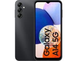 Samsung Galaxy A14 5G - 128GB - Awesome Black — afbeelding 1