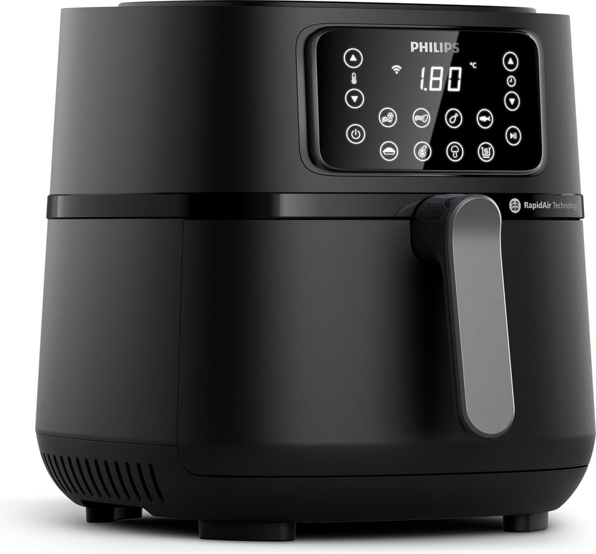 Philips Airfryer Connected 5000 Series - HD9285/96 - 7,2 liter (XXL) - Heteluchtfriteuse - 16 programma's - Quickclean Met bakvorm & grillplaat — afbeelding 1