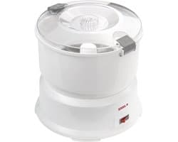 Aardappelschilmachine - Keukengadget - Eenvoudig schillen - Volledig automatisch - 28 x 28 x 29 cm - Wit