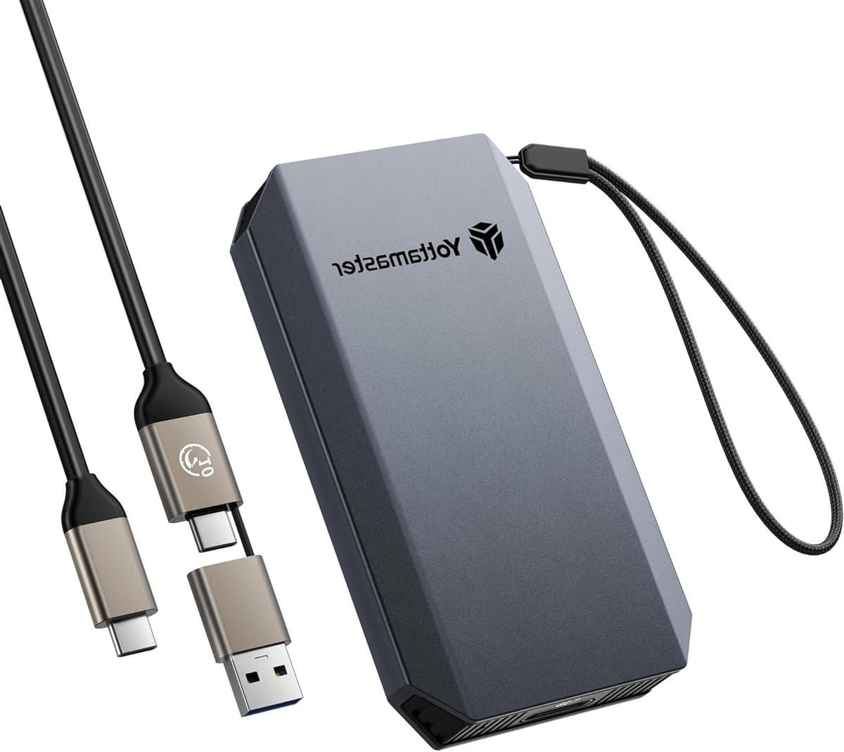 Externe SSD - Draagbare Opslag - Bestanden Overzetten - Hoge Snelheid - 1024 GB - Zwart — afbeelding 1