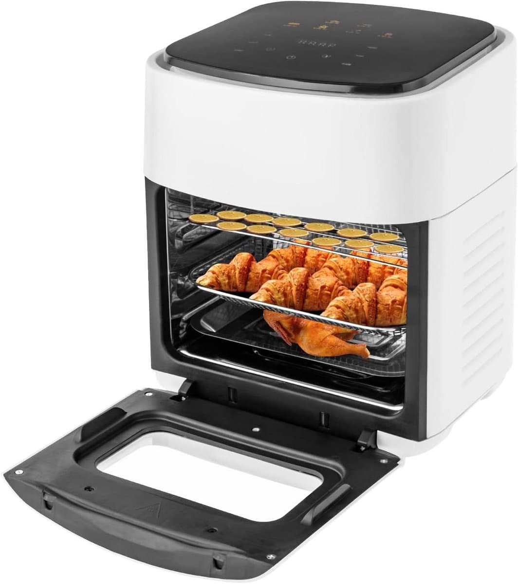 Heteluchtfriteuse - Airfryer Oven - Snel Eten Bereiden - Grote Capaciteit - 15 Liter - Wit — afbeelding 1