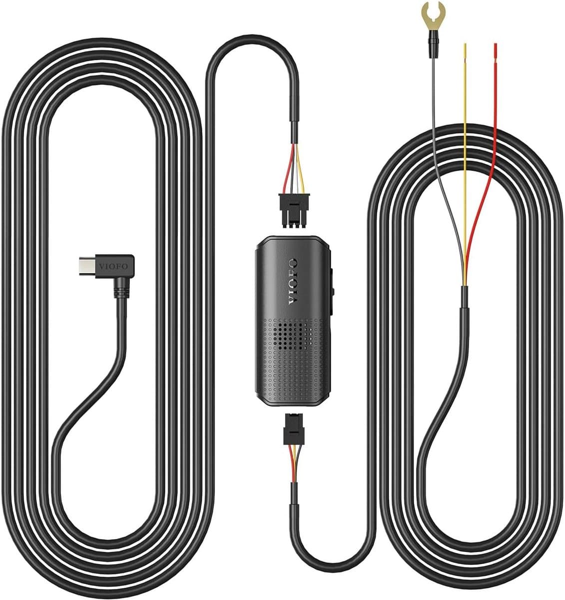 SnelShoppen - Hardwire Kabel voor Dashcam A329S A119M Pro - Energiebesparing, Hybride Parkeermodus, Laagspanningsbeveiliging, Inclusief Zekering — afbeelding 1