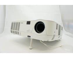 SnelShoppen - DLP-projector 2500 ANSI lumen, 2000:1 contrast, XGA resolutie 1024 x 768, wit voor presentaties, films en evenementen