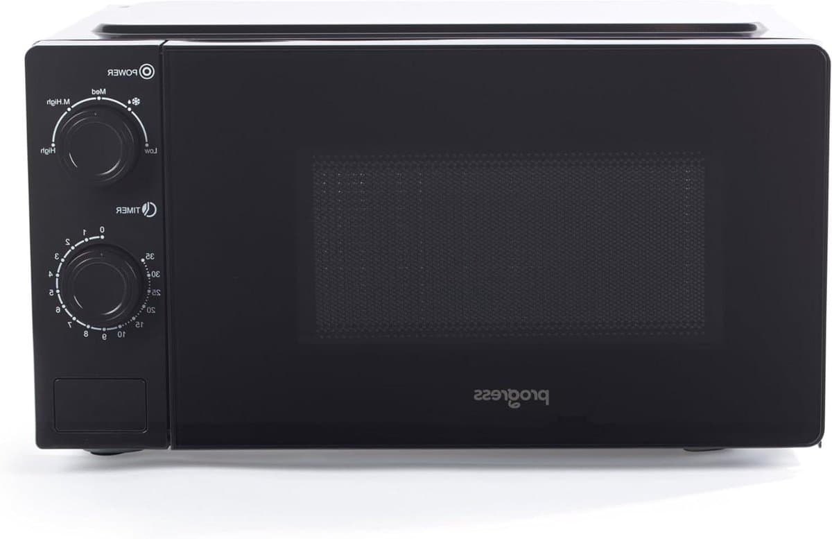 Magnetron Oven - Solo Magnetron - Maaltijden Opwarmen - Handmatige Bediening - 20 Liter - Zwart — afbeelding 1