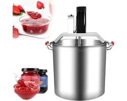 Keukenmixer - Automatische mixer - Sausen Maken - Instelbare Snelheid - 40L Capaciteit - Zilver