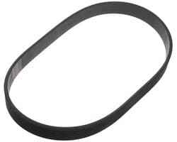 Solidchoice- Distributieriem 490mm - Aandrijfriem - Rubber - Sluitlus - 16mm Breedte - Compatibel met QUALCAST Maaiers