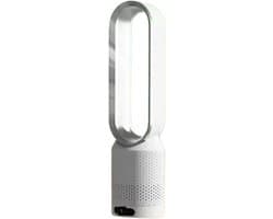 Damenzo - Ventilator - Ventilator staand - Tafelventilator - Vloerventilator - Ventilatoren - Ventilator toren - 14.5x58 cm - Zilver