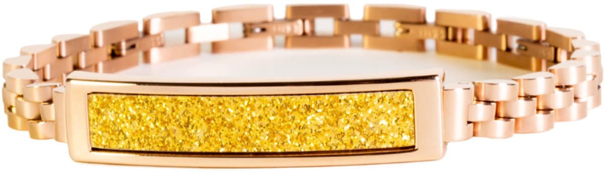 NOLATR Smart Bracelet LIORA – Slimme Sieraad met Hartslagmeter, Stappenteller & Slaaptracker – Zonder Abonnement - Rose Goud — afbeelding 1