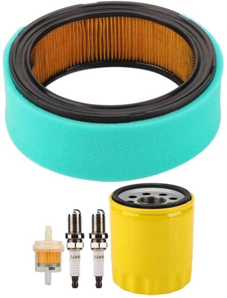 Geschikt voor luchtfilters voor Kohler CV18S CV23S CV20S CH22 CH23 grasmaaiers, inclusief luchtfilters, brandstoffilters en reserveonderdelensets. — afbeelding 1