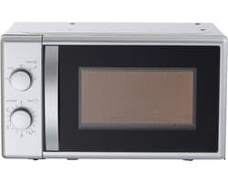 Magnetron - Oven Combimagnetron - Snel opwarmen - Onderbouw of vrijstaand - 20 liter - Zilver