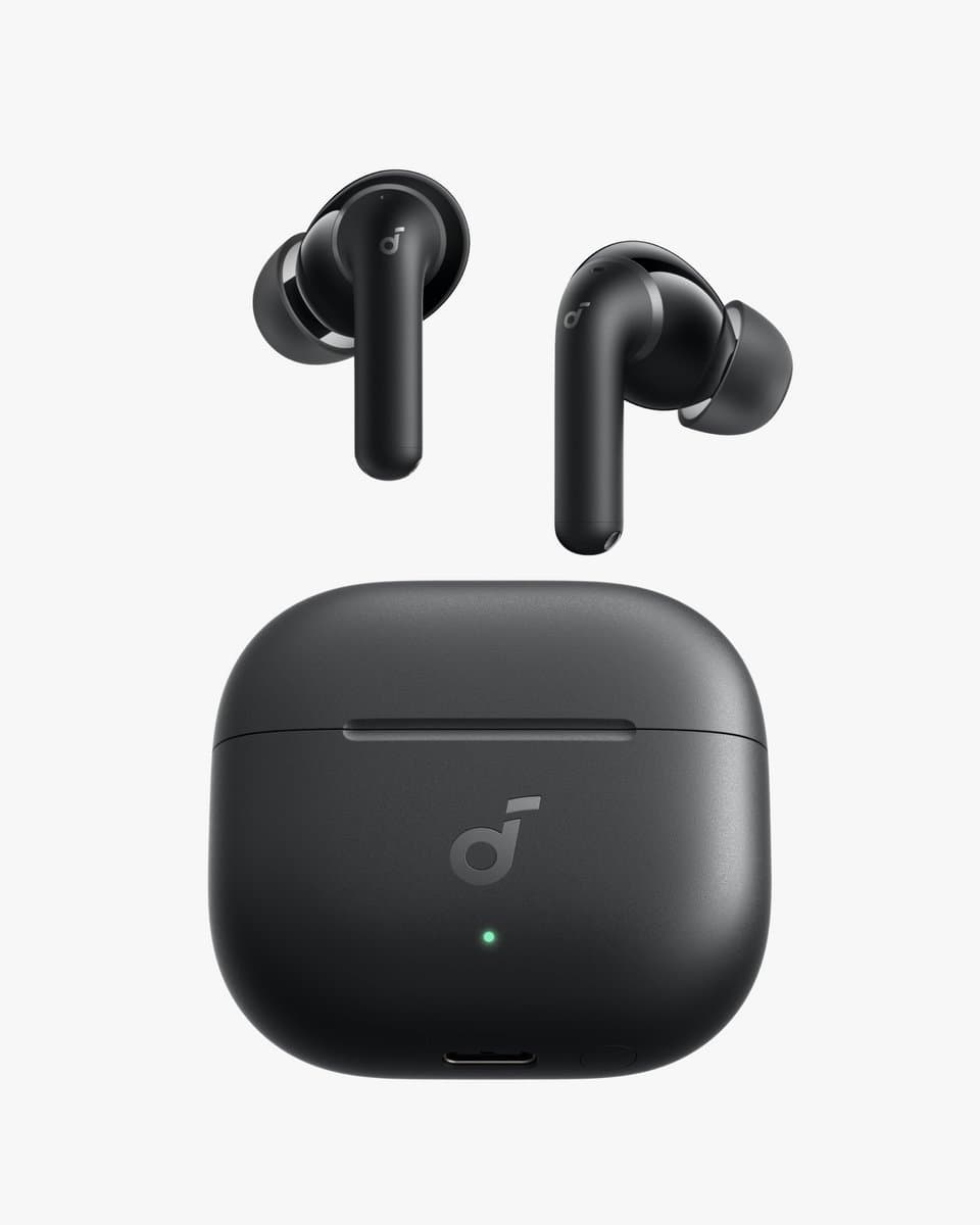 soundcore Anker P42i Draadloze Oordopjes, Adaptieve ANC Voor Dagelijks Geluid, Hi-Res Audio Met LDAC, Natuurlijke Modus Voor Concerten & Live Events, 56Uur Speeltijd, Al-Oproepen Met 6 Microfoons, Draadloos Opladen, IP55 — afbeelding 1