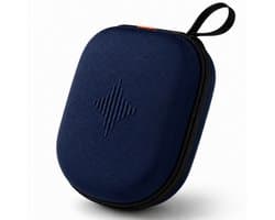 Sounix Koptelefoon Hoes - Harde Beschermcase voor JBL, Sony & Bose Koptelefoons - Waterafstotende Opberghoes met Draagband - Blauw