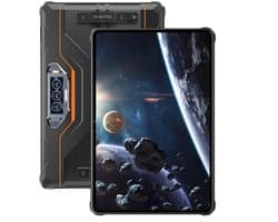 Rugged Tablet Oukitel RT8 4G 11 2K Helio G99 6GB 256GB A13, 20000-33W, Night vision 20MP, Black w Orange