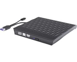 Externe DVD Brander - Optische Drive - Data Archiveren - USB 3.0 Connectie - 2.5 Inch - Gestreepte Model