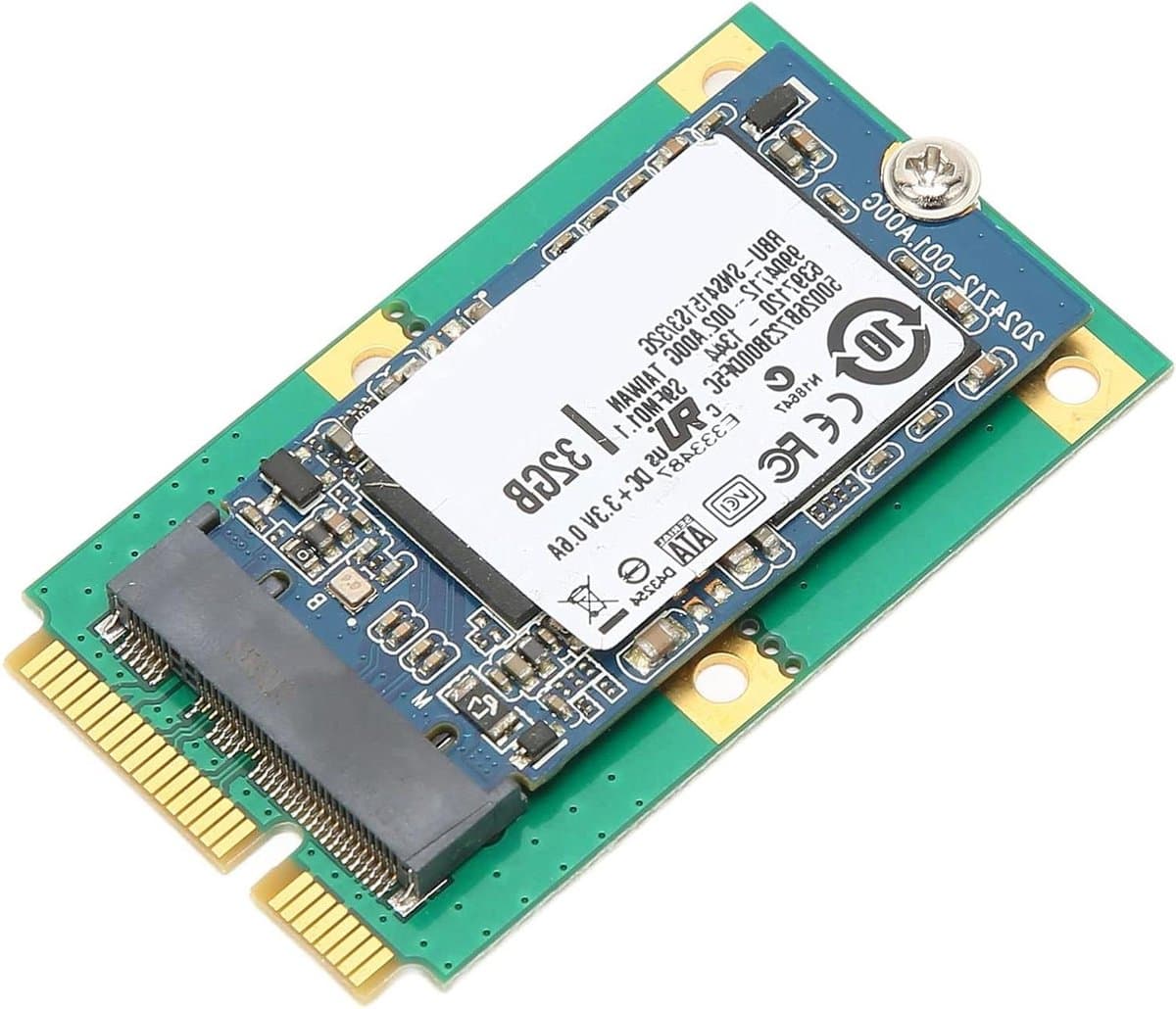 M.2 SSD Adapter - MSATA Kaart - Data Opslag - Compact Ontwerp - 6 x 6 x 1 cm - Groen — afbeelding 1