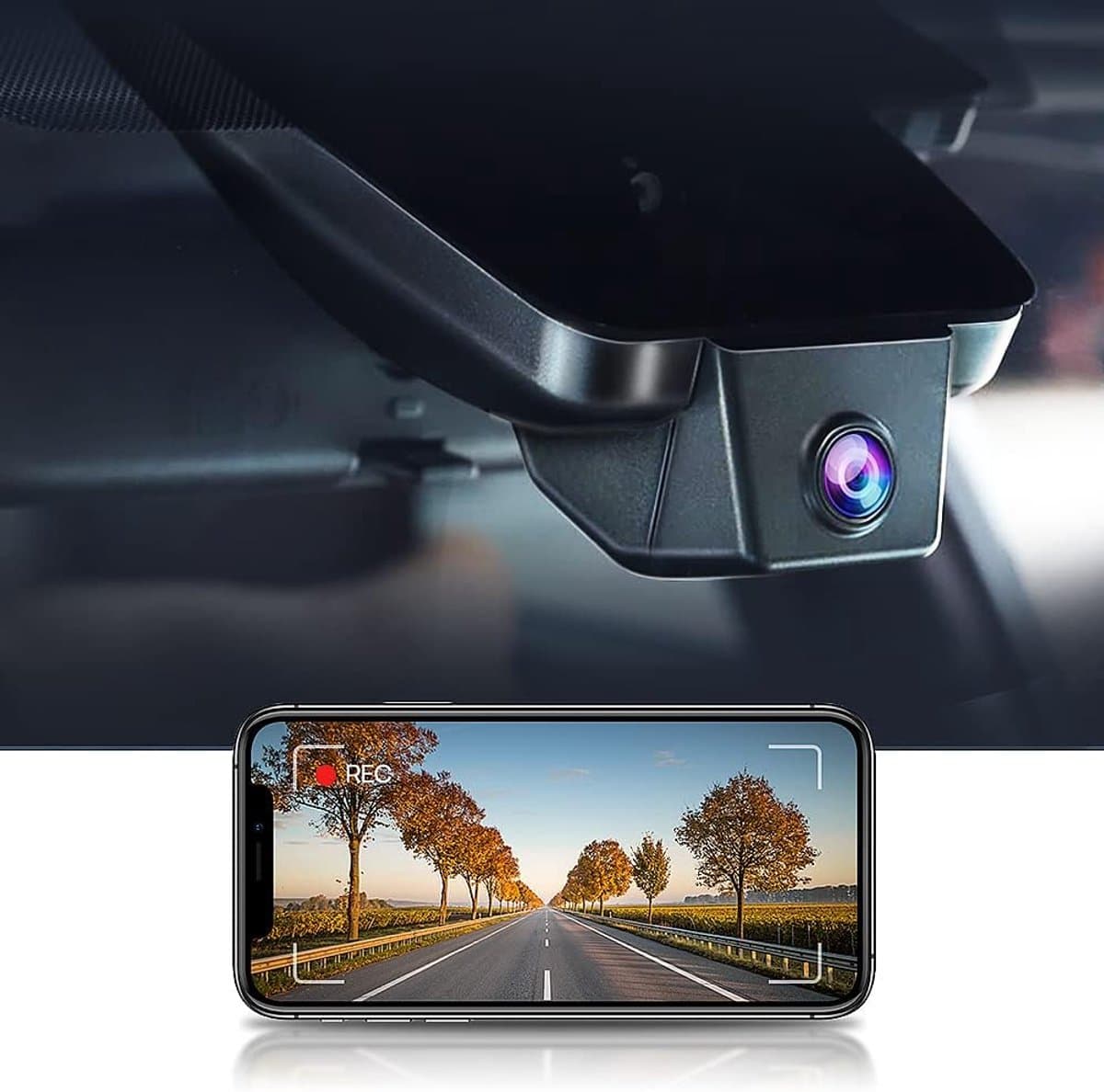 SnelShoppen - Dashcam 4K voor Yaris & Yaris Cross 2020-2023, OEM Auto Camera, 2160P UHD Video, WiFi, Nachtzicht, G-Sensor, Loopopname, Plug & Play, 64 — afbeelding 1
