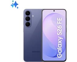 Samsung Galaxy S26 FE 17 cm (6.7") Dual SIM Android 17 5G USB Type-C 128 GB 4900 mAh Bosbes