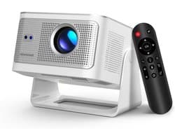 Mini Projector - Wit - Native 1080P - 4K/8K Compatibel - Voor Thuisbioscoop