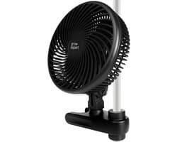 Ventilator met EC-motor - Recirculatieventilator 20 cm - 10 standen - stille luchtcirculatie - 560 m³/u