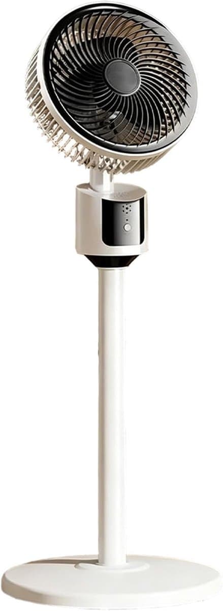 Vloerventilator Stil 30 dB met 3 Snelheden – USB Draagbaar – Luchtstroom tot 5 Meter – Wit — afbeelding 1