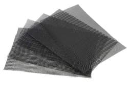 5 stuks bloempotgatgaasmatten, zwart, plastic, bonsaibodemafvoergaas, hekwerk, vierkant, 30x10cm/30x20cm (30 * 20cm)