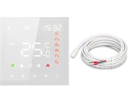 Slimme Wifi Thermostaat voor Elektrische Vloerverwarming met App Bediening