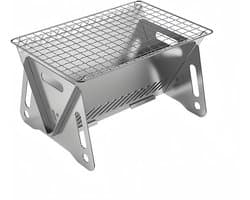 Opvouwbare BBQ - barbecue houtskool - Houtskoolbarbecues - Camping barbecues- Barbeque - Voor 1-2 Personen - Camping Picknick Outd