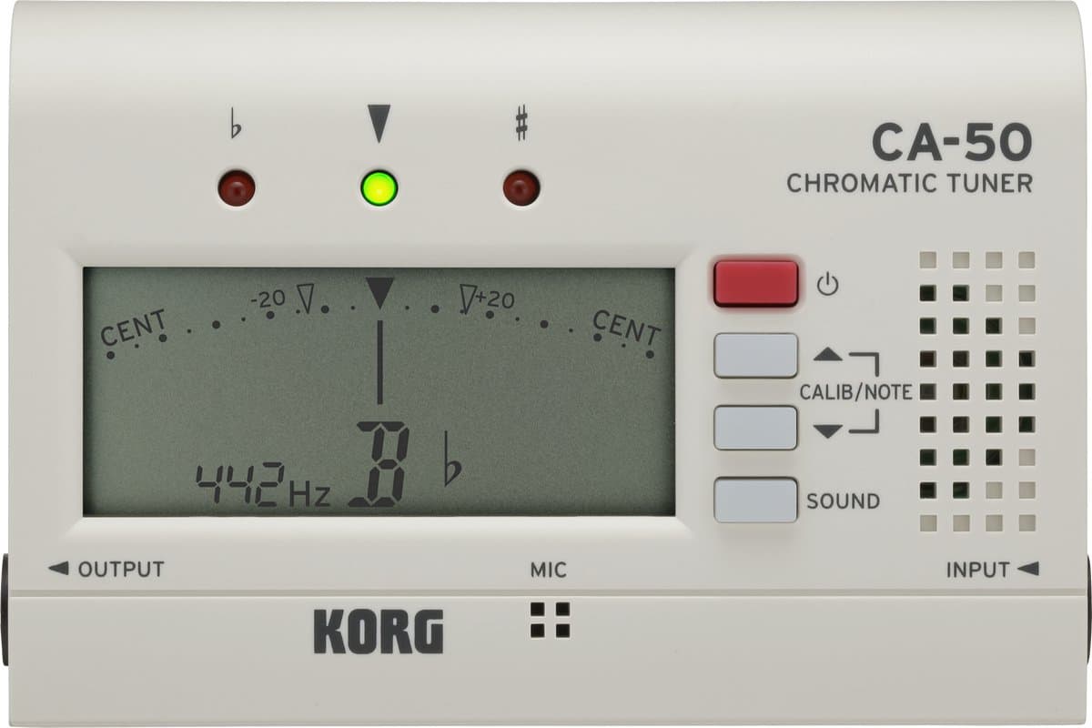 KORG CA-50 CHROMATISCHE STEMAPPARAAT Een draagbare stemoplossing in zakformaat — afbeelding 1