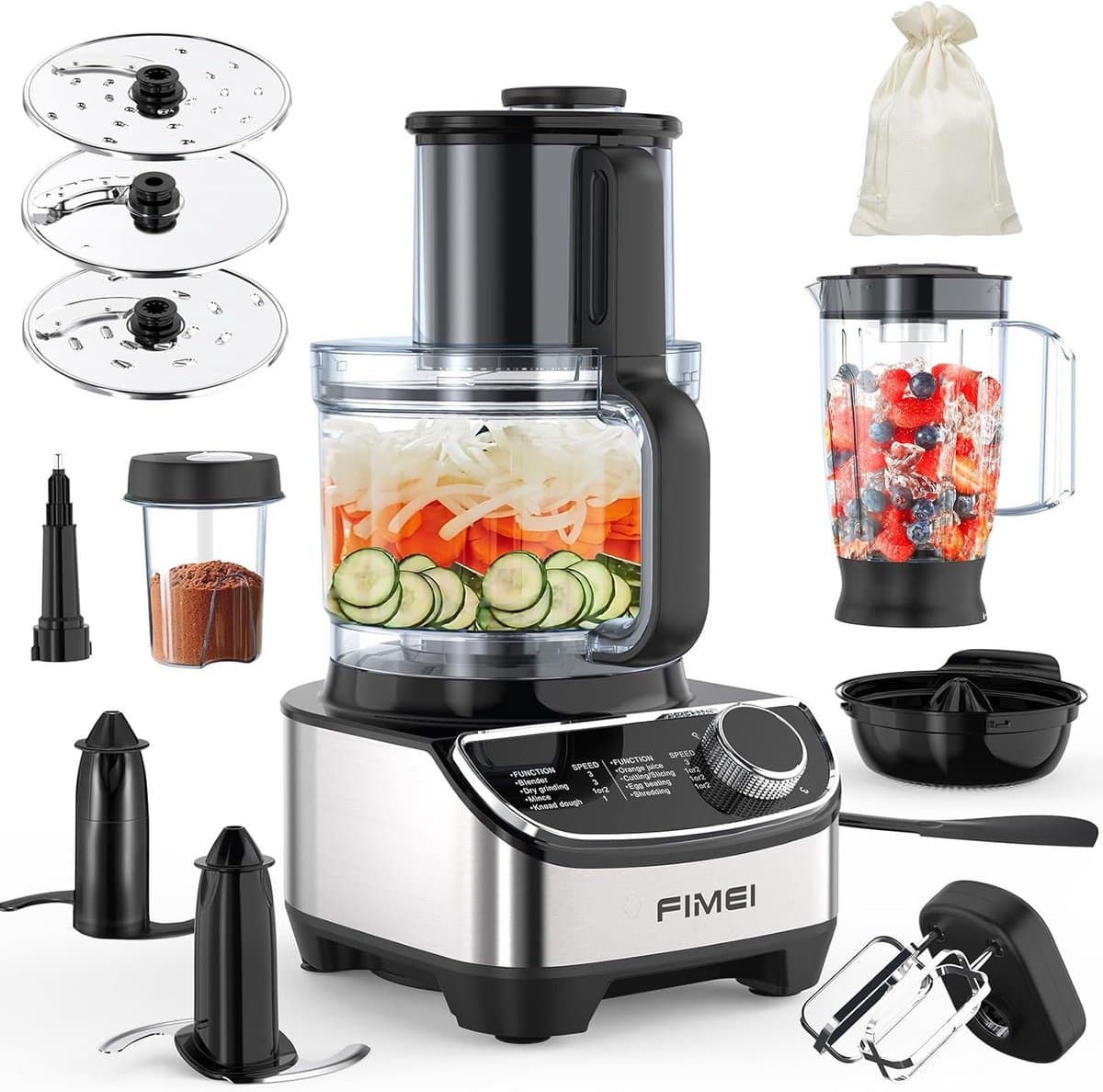 Foodprocessor - Keukenmixer - Blender - Smoothie — afbeelding 1