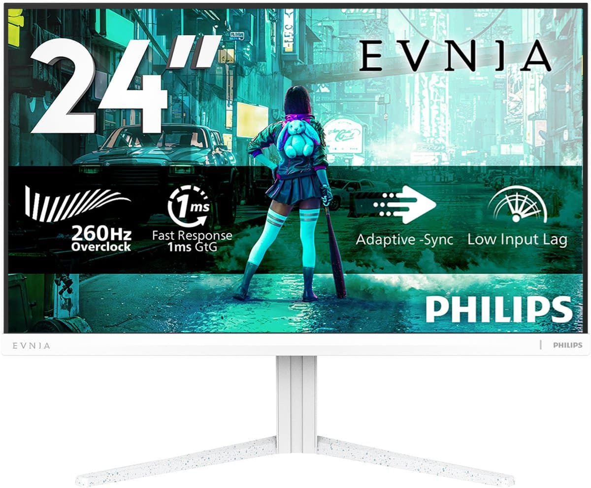 Philips Evnia 24M2N3201PL - Full HD IPS Gaming Monitor - 240hz - 260hz OC - 1ms Grey to Grey - 0,3ms - Smart MBR - 24 inch — afbeelding 1