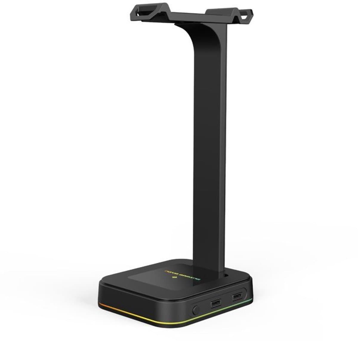 Gaming Headsetstandaard - NOVA GAMING - Hydra - Universele standaard - RGB LED - Zwart — afbeelding 1