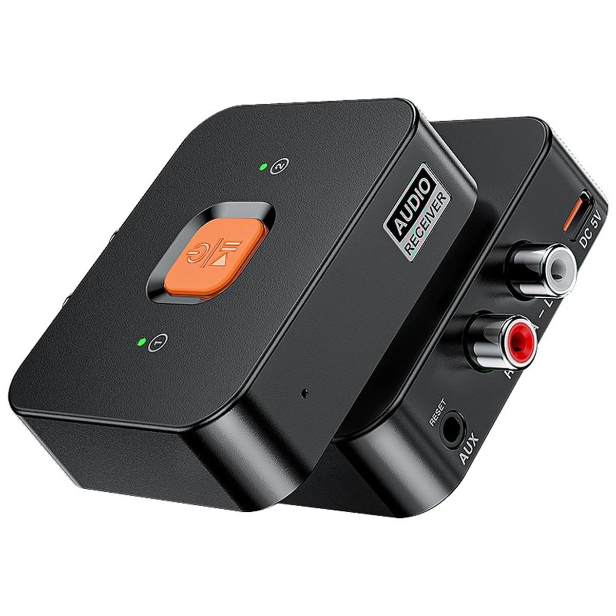 QTTVBTNA -Bluetooth 6.0 - Multi Connect Bluetooth Receiver & Transmitter -Auto - TV - Bluetooth Transmitter - 2 in 1 Zender en Ontvanger - Audio Adapter — afbeelding 1