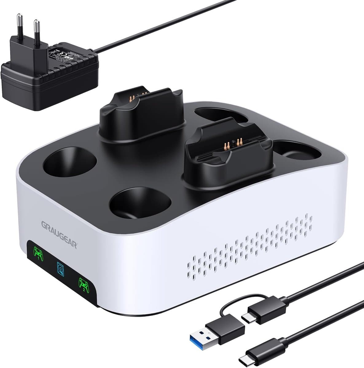 Externe Harde Schijf Station - Opslag Dock - Data Back-up - Snelle USB 3.0 - 35 inch - Zwart — afbeelding 1