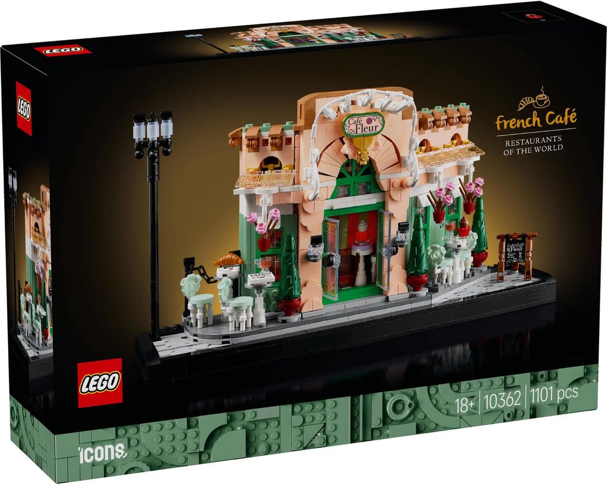 Lego Icons 10362 Frans Café Bouwstenen — afbeelding 1