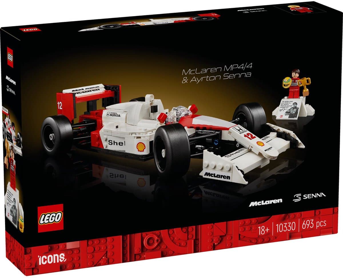 Lego Icons 10330 Mclaren Mp4/4 En Ayrton Senna Bouwstenen — afbeelding 1