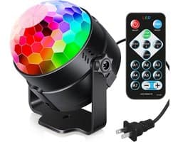 DJ Light • Disco • Reageert op Geluid • RGB • DJ Gear • DJ Stage • Feestlicht • Patronen • Dansvloer