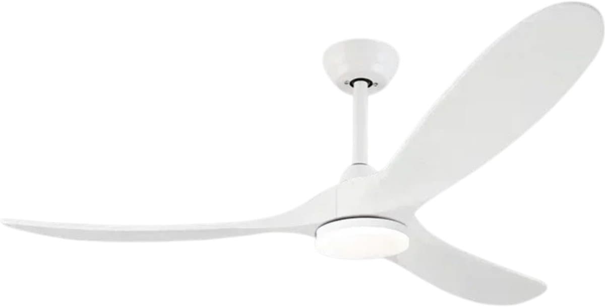 Livano Plafondventilator - Met Verlichting - Plafond Ventilator - Met Lamp - Plafonniere Met Ventilator - Met Licht - Stijl D - 150cm — afbeelding 1