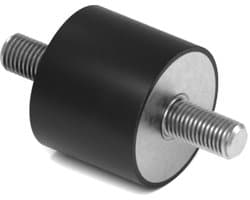 Rubbermagazijn - Trillingsdemper Type A 30x25mm - M8 - Set 10 stuks