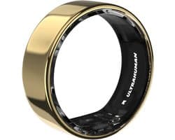 ULTRAHUMAN Ring AIR – Smart Ring | Geen maandabonnement | Bepaal eerst de juiste maat met de Sizing Kit | Slaaptracker - Hartslagmeter - Fitnesstracker – Air Gold – Size 9