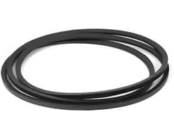 Maaidek riem - Grasmaaier riem - Gazononderhoud - Duurzaam rubber - 1.27 cm - Zwart