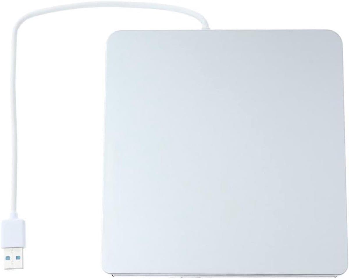 Externe DVD Brander - USB CD/DVD Station - Bestanden Archiveren - Draagbaar Slank Ontwerp - USB 3.0 - Zwart — afbeelding 1