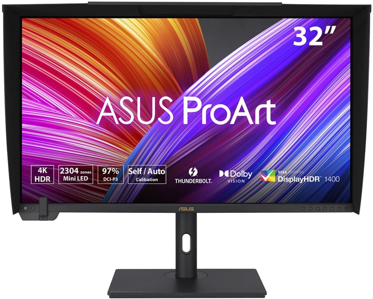 ASUS ProArt Display PA32UCXR computer monitor 81,3 cm (32") 3840 x 2160 Pixels 4K Ultra HD LCD Zwart — afbeelding 1
