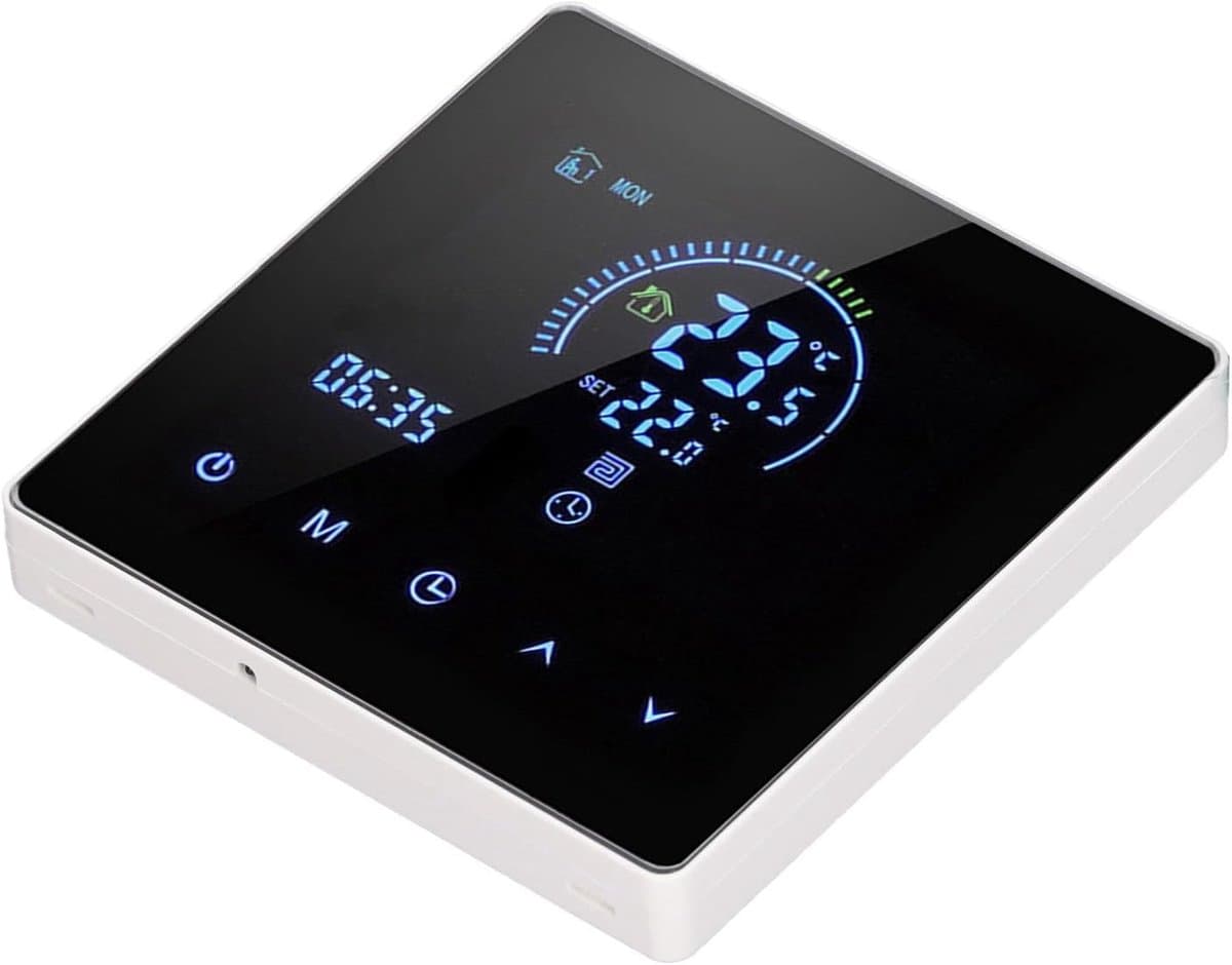 Intelligente Thermostaat - Kleur Scherm - Verwarming Regelen - Programmeerbaar - 41 x 86 cm - Wit — afbeelding 1
